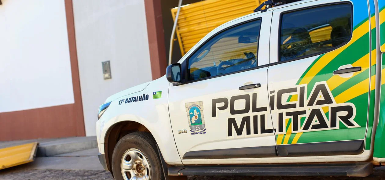 Veículo apreendido pela Polícia Militar