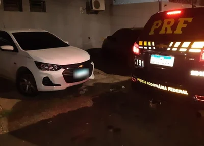 Veículo apreendido pela PRF-PI