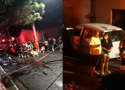 Veículos envolvidos no acidente