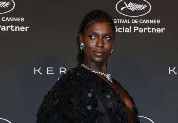 A atriz Jodie Turner-Smith no Festival de Cannes