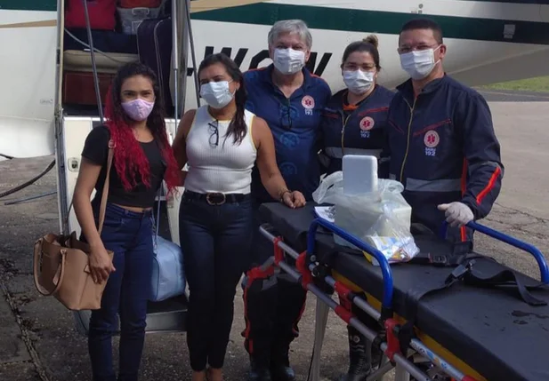 A cirurgia foi realizada em São Paulo