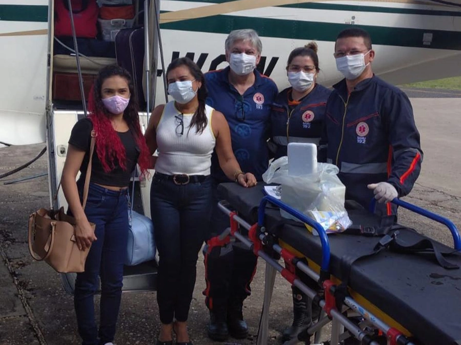 A cirurgia foi realizada em São Paulo