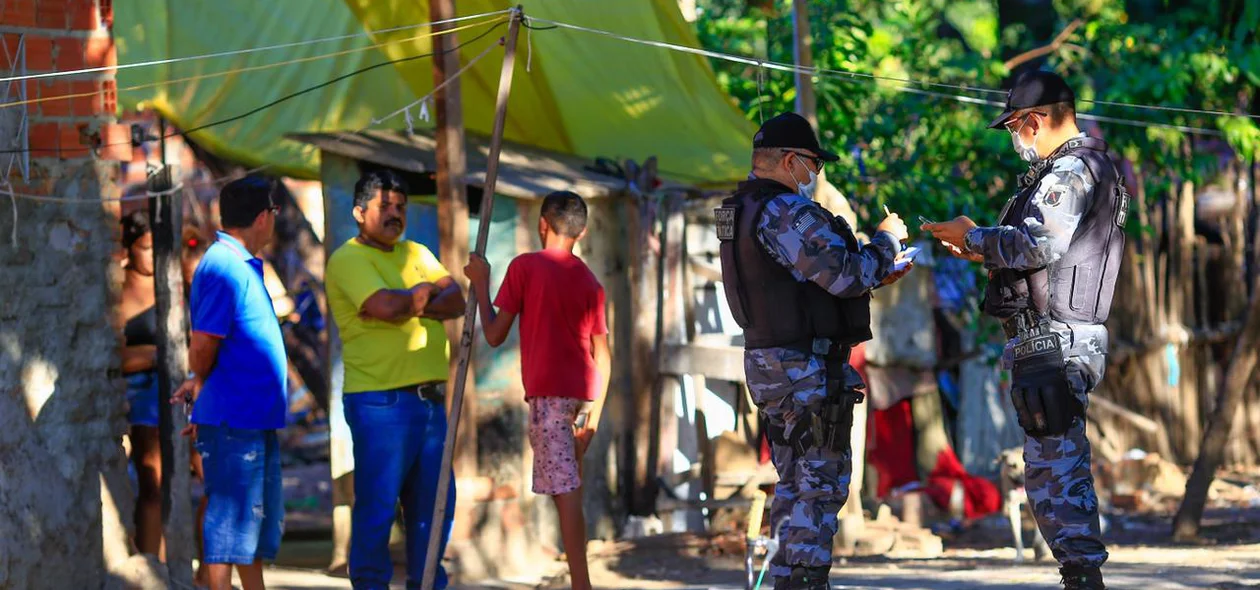 A vítima estava dormindo quando foi abordada