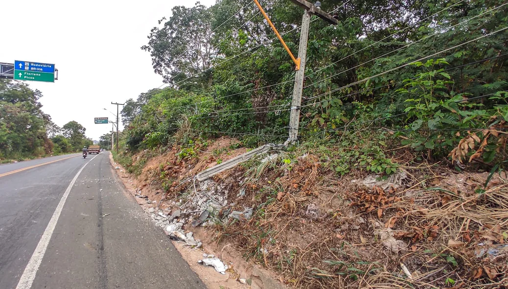 Acidente aconteceu na BR 343