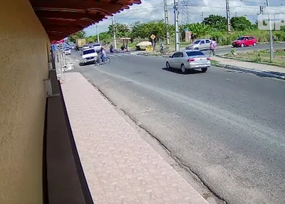 Acidente registrado na Avenida Noé Mendes