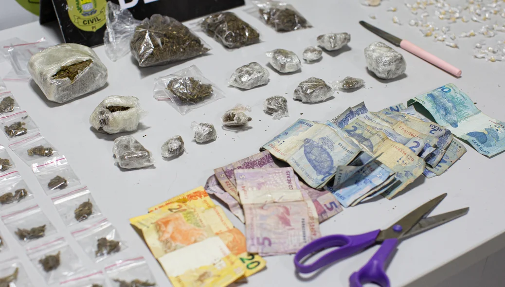 Apreensão de drogas