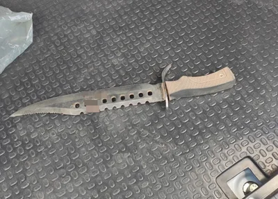 Arma apreendida pela Polícia Militar de União