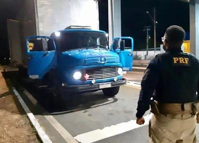 Caminhoneiro é flagrado com comprimidos de rebite na BR 316