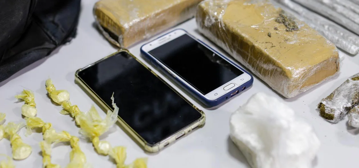 Celulares apreendidos