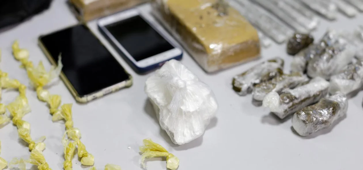 Cocaína apreendida