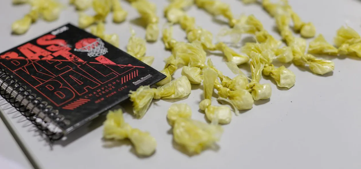Cocaína no ponto para comercialização