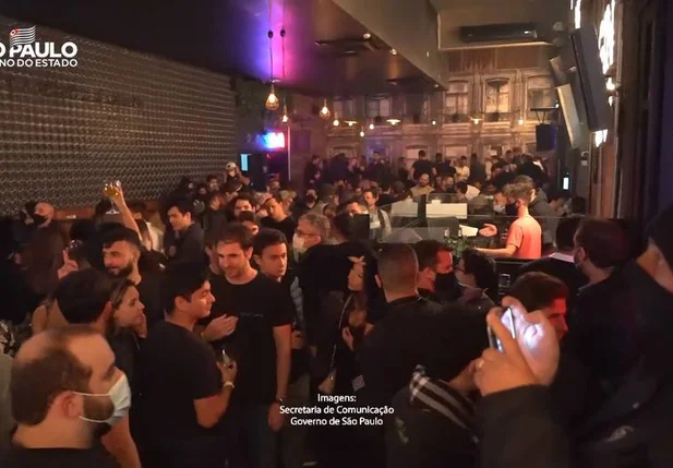 Comitê de Blitz do Estado de São Paulo encerrou quatro festas clandestinas