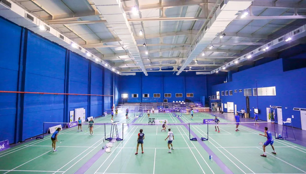 Complexo Esportivo Badminton, em Teresina