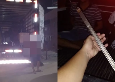 Criminosos usaram pé de cabra para arrombar a casa no Porto Alegre