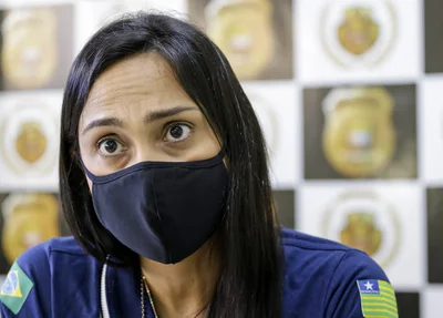 Delegada Luana Alves do DHPP