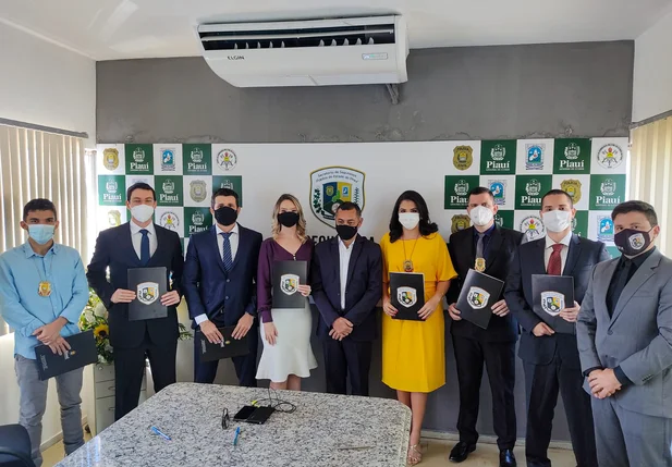 Delegados tomam posse na secretaria de Segurança Pública do Piauí