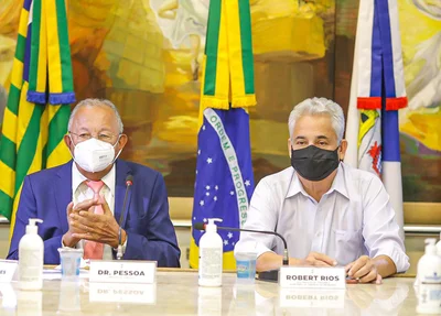 Dr. Pessoa e Robert Rios