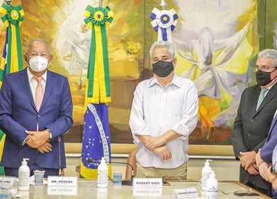 Dr. Pessoa, Robert Rios e Edvaldo Marques