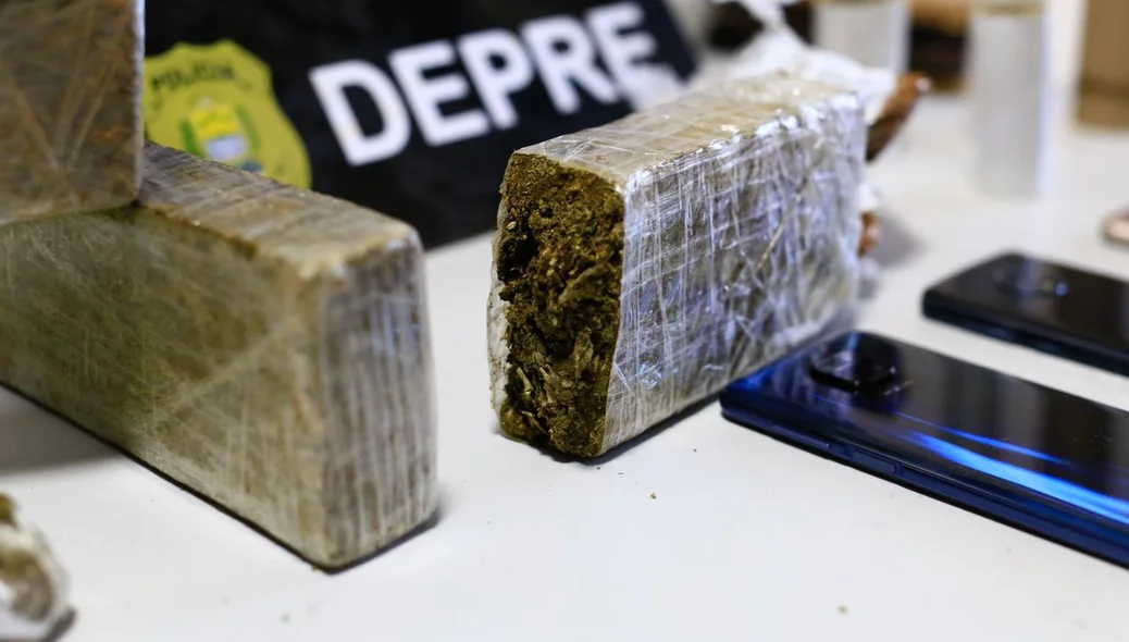 Droga foi apreendida durante operação em Teresina