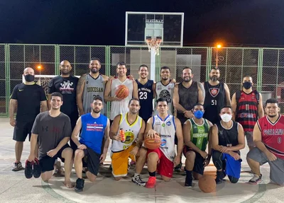 Equipe do Bendito Basquete, uma das organizadoras da Copa Cidade de Teresina