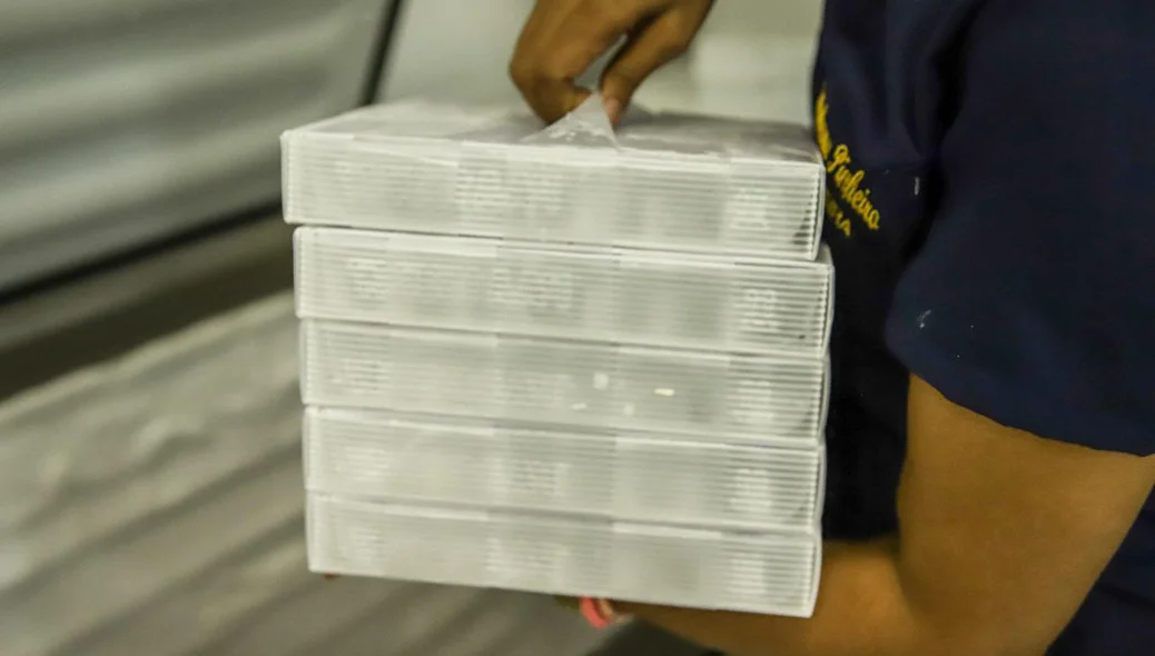 Foram entregues pelo Ministério da Saúde