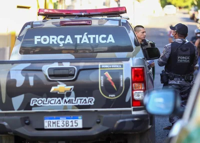 Força Tática atendeu a ocorrência