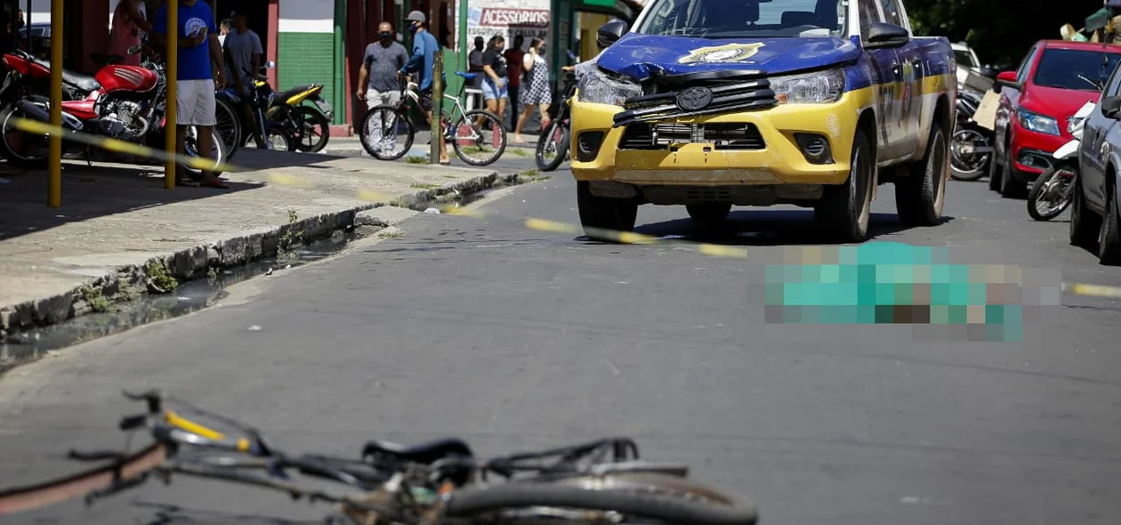 Homem morre após ser atropelado por viatura da GCM em Teresina