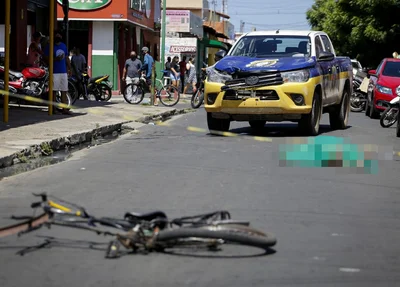 Homem morre após ser atropelado por viatura da GCM em Teresina