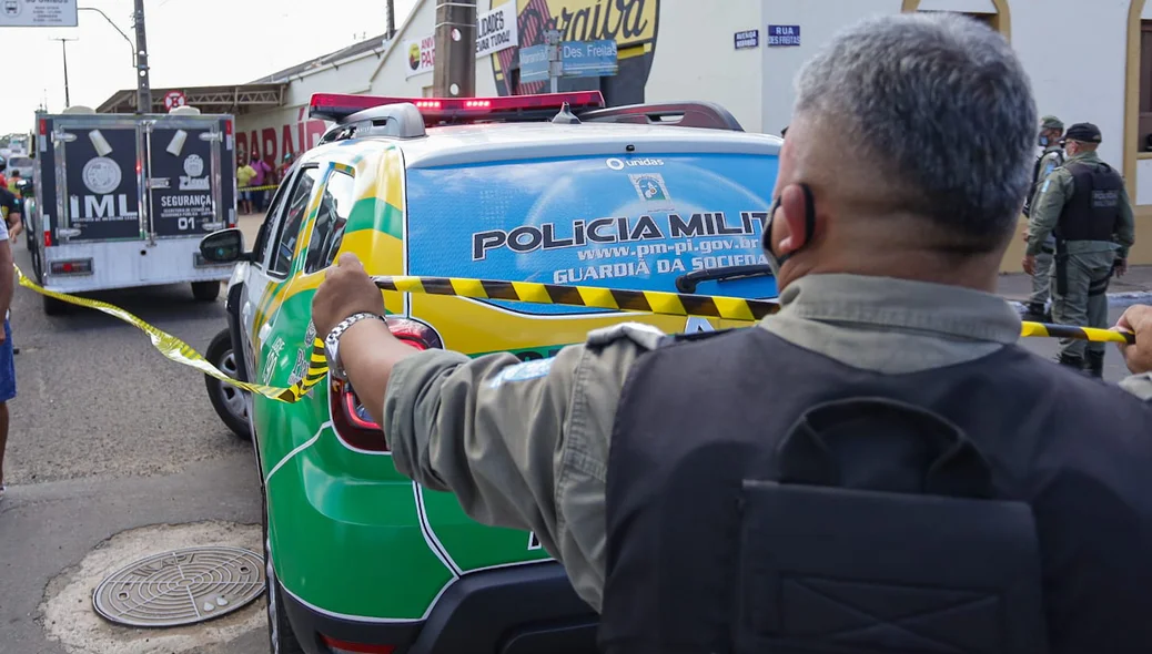 Idoso é morto com quatro tiros enquanto trabalhava no centro de Teresina