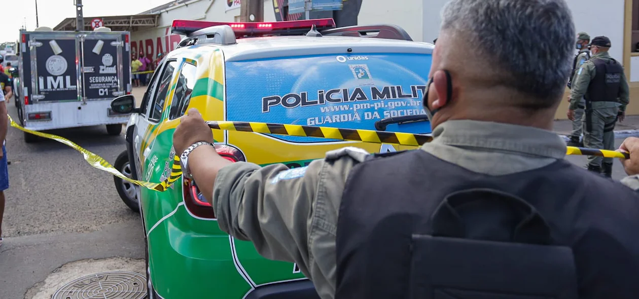 Idoso é morto com quatro tiros enquanto trabalhava no centro de Teresina