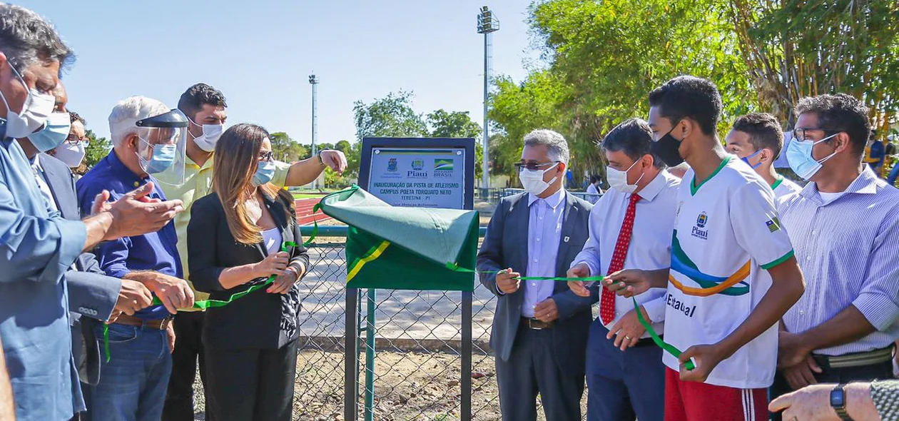Inauguração da Pista de Atletismo