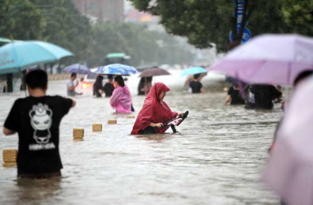 Inundações na China