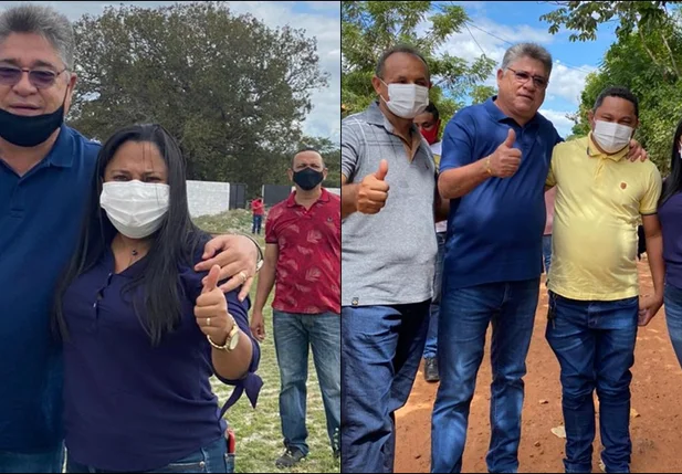 João Mádison com lideranças em Boqueirão do Piauí