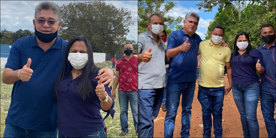 João Mádison com lideranças em Boqueirão do Piauí