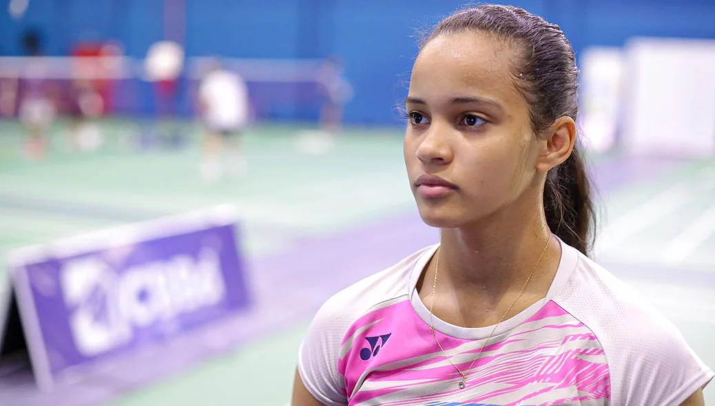 Juliana Viana, atleta da Seleção Brasileira de Badminton