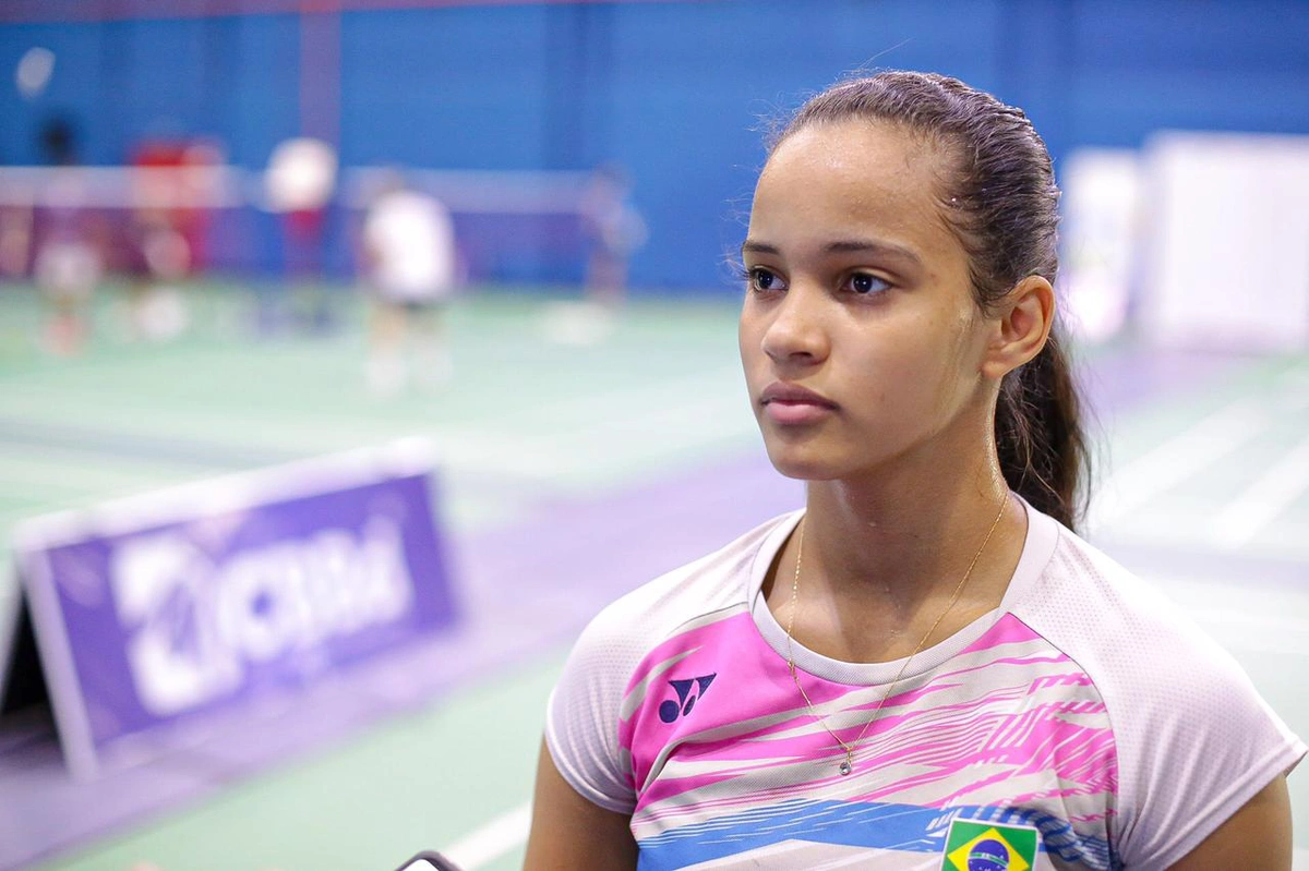 Juliana Viana, atleta da Seleção Brasileira de Badminton