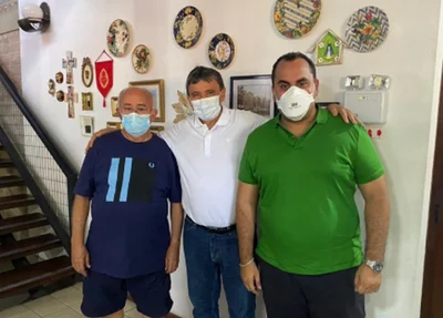 Júlio César, Wellington Dias e Georgiano Neto