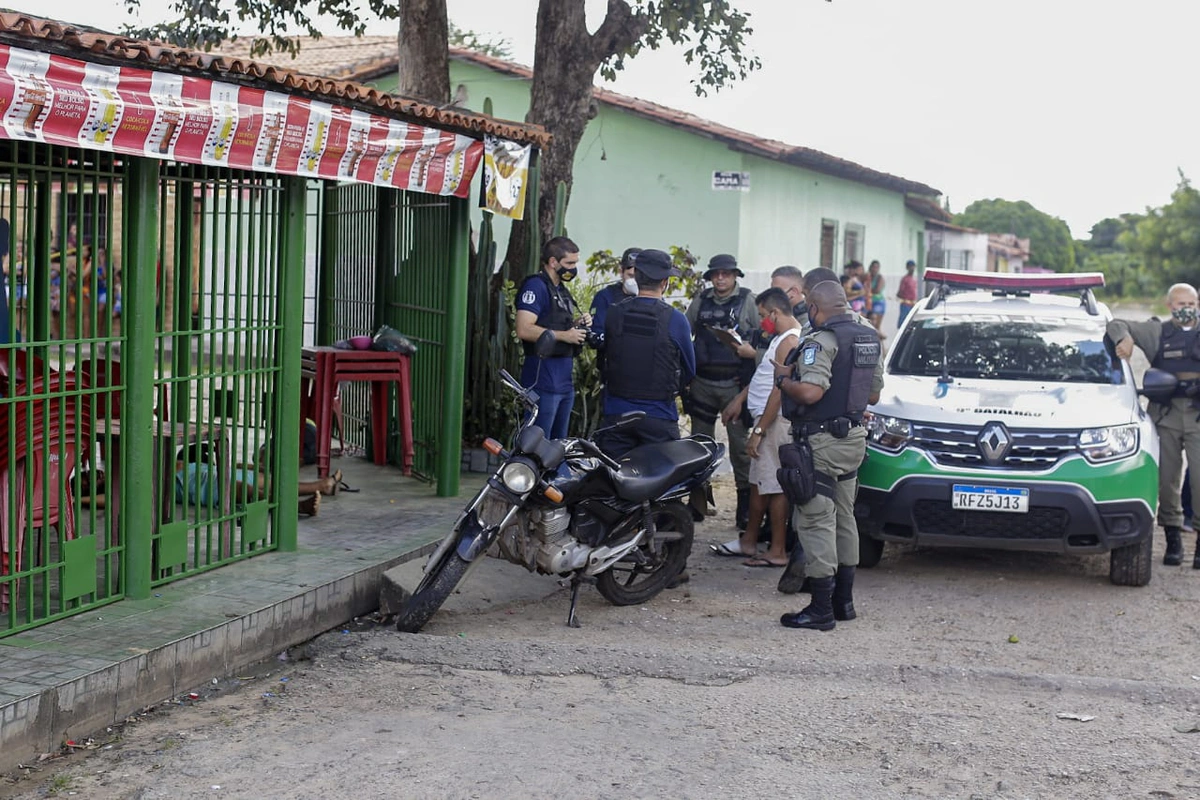Local onde as vítimas foram executadas no São Joaquim