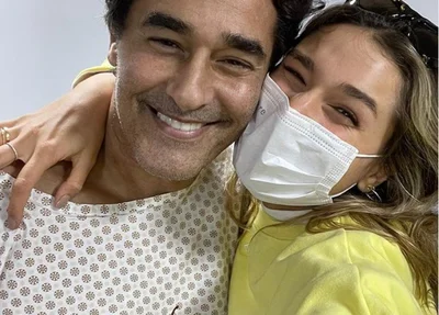 Luciano Szafir e Sasha Meneghel