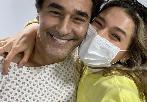 Luciano Szafir e Sasha Meneghel