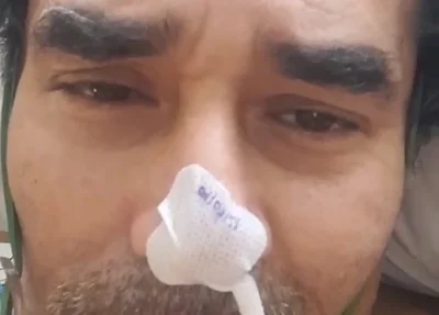 Luciano Szafir no hospital