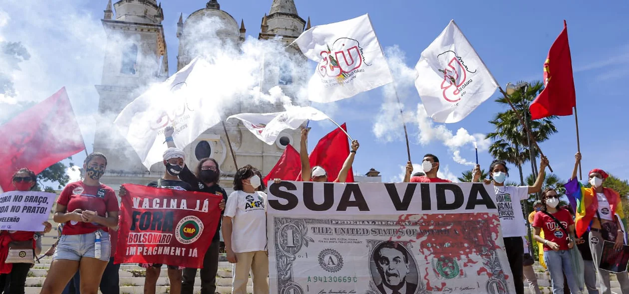 Manifestação contra Bolsonaro