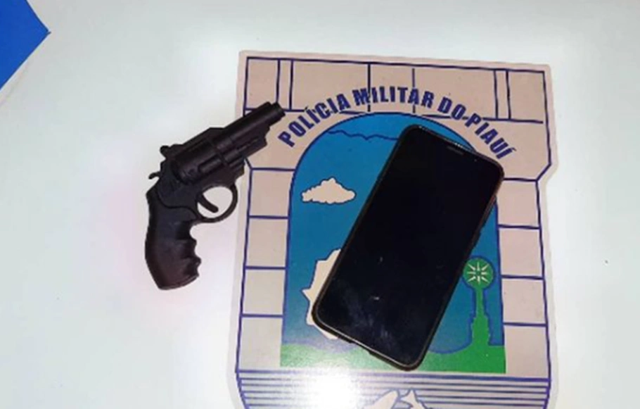 Material apreendido pela PM