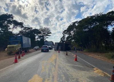 Milho ficou na pista