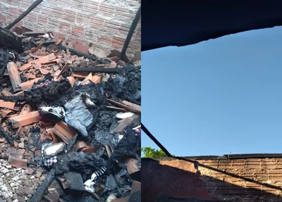 Mulher teve a casa incendiada em Timon