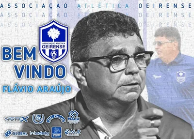 Oeirense anuncia Flávio Araújo