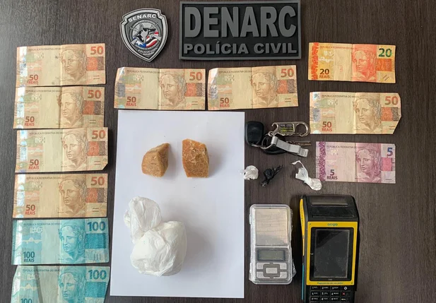Polícia Civil apreende crack e cocaína dentro de residência em Timon