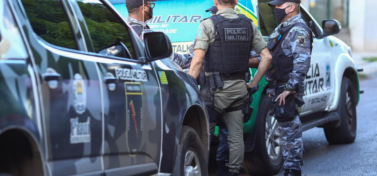 Polícia Militar isolou a área