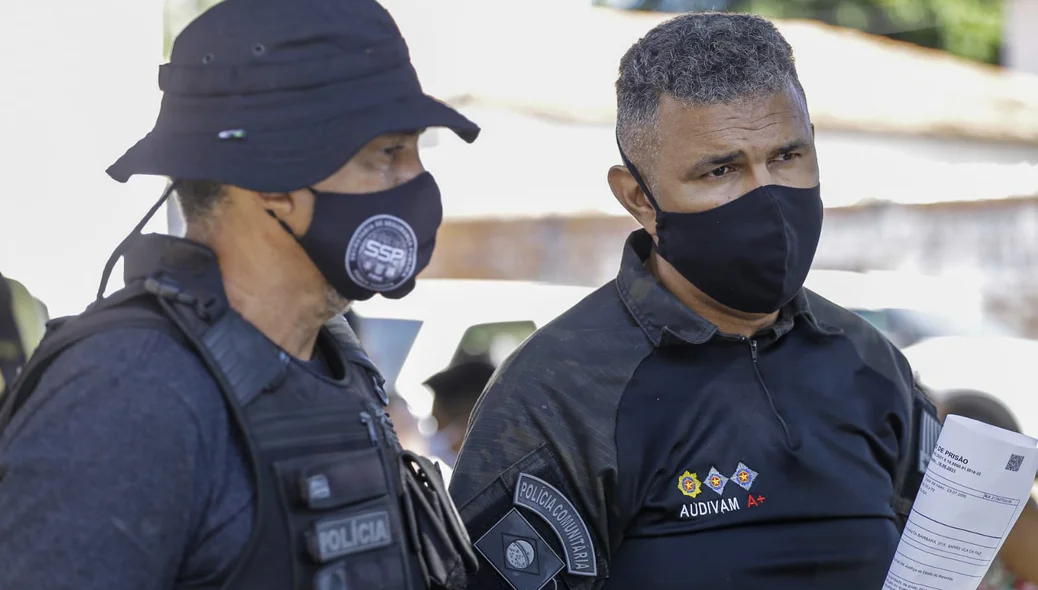 Policiais da Força Tarefa