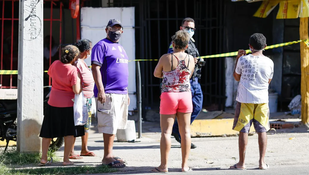Populares da localidade